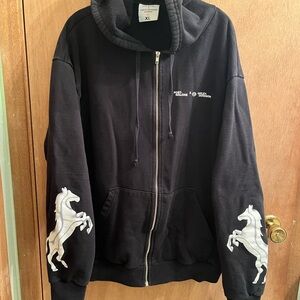 Post Malone Harley Davidson Mustangs hoodie